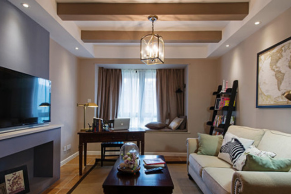 93平裝修效果圖-保駕護(hù)航裝修網(wǎng)