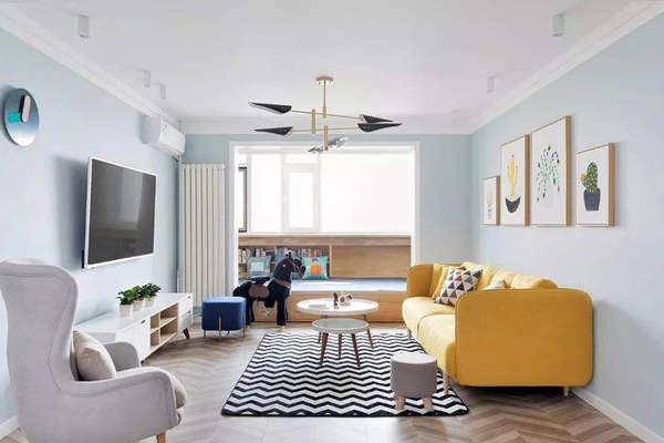 94平設(shè)計(jì)效果圖-保駕護(hù)航裝修網(wǎng)