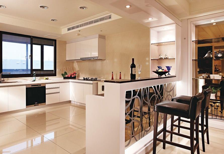 半開放廚房加吧臺優(yōu)點有哪些