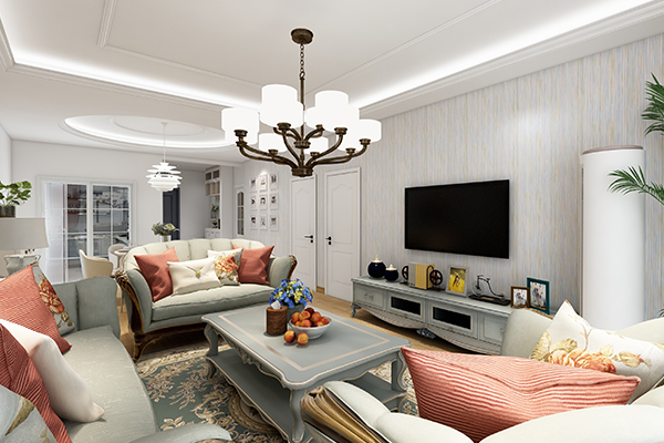 117平設(shè)計(jì)效果圖-保駕護(hù)航裝修網(wǎng)