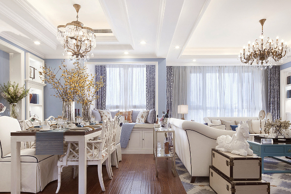 122平設(shè)計(jì)效果圖-保駕護(hù)航裝修網(wǎng)