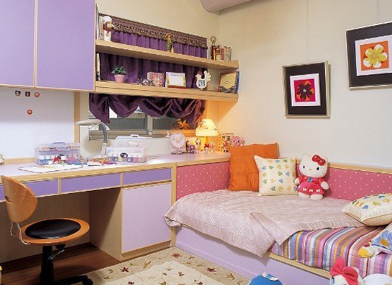 小戶型兒童房床擺放技巧