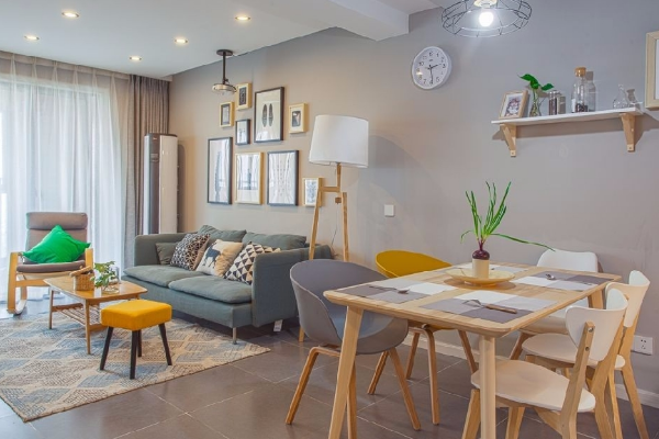 76平設計效果圖-保駕護航裝修網(wǎng)