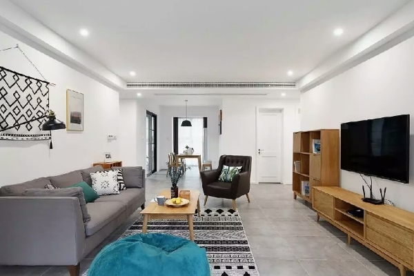 128平設(shè)計(jì)效果圖-保駕護(hù)航裝修網(wǎng)