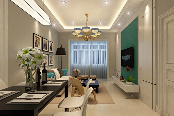 84平設(shè)計(jì)效果圖-保駕護(hù)航裝修網(wǎng)