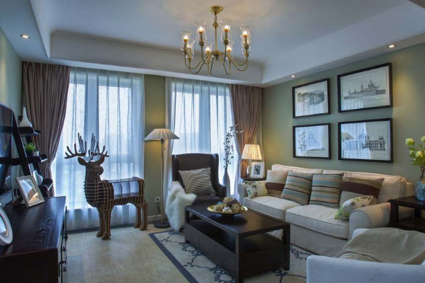 125平裝修效果圖-保駕護航裝修網(wǎng)