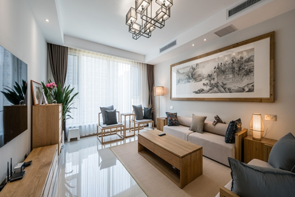 106平設(shè)計(jì)效果圖-保駕護(hù)航裝修網(wǎng)